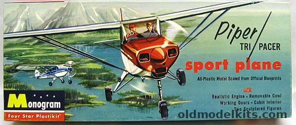 Monogram 1/32 Piper PA-22 Tri-Pacer - (Tripacer) - Four Star Issue, PA25 plastic model kit